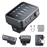 Godox X3 Pro S TTL ワイヤレスフラッシュトリガー（ソニーカメラ用）、2.4GHz OLED タッチスクリーン フラッシュトランスミッター、内蔵リチウム電池 (X3PRO-S)