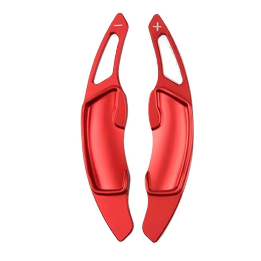 Kjbvcevud Red Steering Wheel Paddle Compatible With Subaru For Legacy For Impreza For Forester 2015-2017 Aluminum Steering Wheel Shift Paddle Shifter Extension(Red)