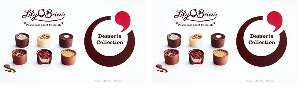 Lily O'Brien'sDesserts Collection 210g (Pack of 2)