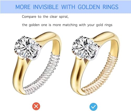 Image of Assorted Sizes Invisible Ring Sizer - Multi‑Size Transparent Adjusters, 1‑Piece Set of 4 for Loose Bands