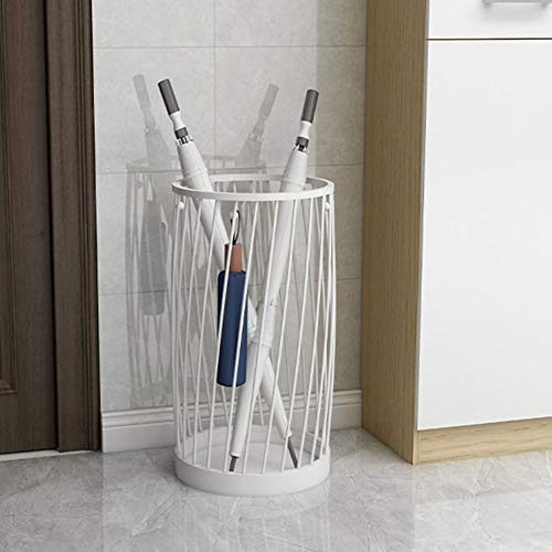 Support de rangement pour parapluies blanc pour une entrée impeccable