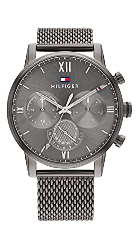 Tommy Hilfiger Analog Grey Dial Mens Watch-TH1791882W (B0CW1KPV64) Amazon Price History, Amazon Price Tracker