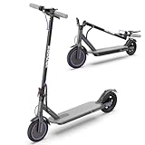 VOLTVOGUE Electric Scooter for Adults, Folding E Scooter with 350W Motor,19 Mph Top Speed, Max 15 Miles Long Range, 8.5' Solid Tires Commuting Scooters with Dual Brakes System, APP