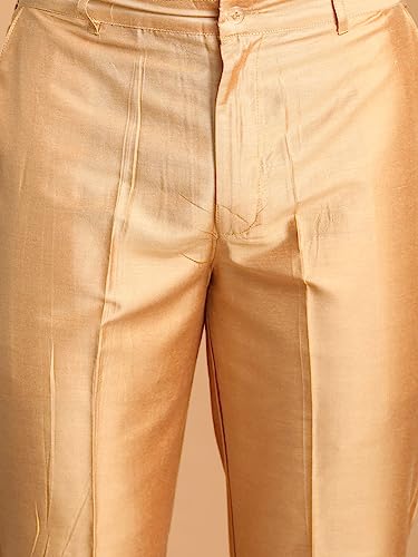 Image of VASTRAMAY Men's Cotton Blend Kurta Pyjama Set (PS)