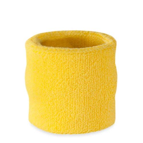 Image of Play2Fit 4 Wristband (2 Pair) Soft Sweatband for All Sport, Stretchable, Sweat Absorbent Supports Wrist Made in India (Multicolor5, 3 Inch)