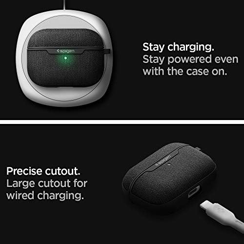 قیمت و خرید Spigen Urban Fit طراحی شده برای Apple Airpods Pro Case (2019) -  سیاه برند Spigen | مالتینا