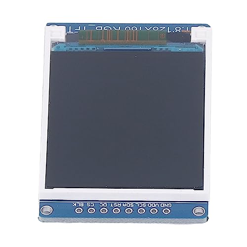 Image of 1.8 Inch TFT LCD Display Module for ST7735 Chip Port 128x160P HD Full Color Display Screen High Contrast 8 Pin Port 3.3V