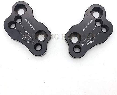 Para HON.DA Goldwing GL1800 2018 2019 guidão de motocicleta barra braçadeira elevada guidão suporte