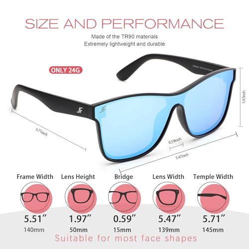 Image of Men's Polarized Sunglasses, Square Rubber Frame Carbon Fiber Temple Fishing Driving Sun Glasses UV Protection RFS8205