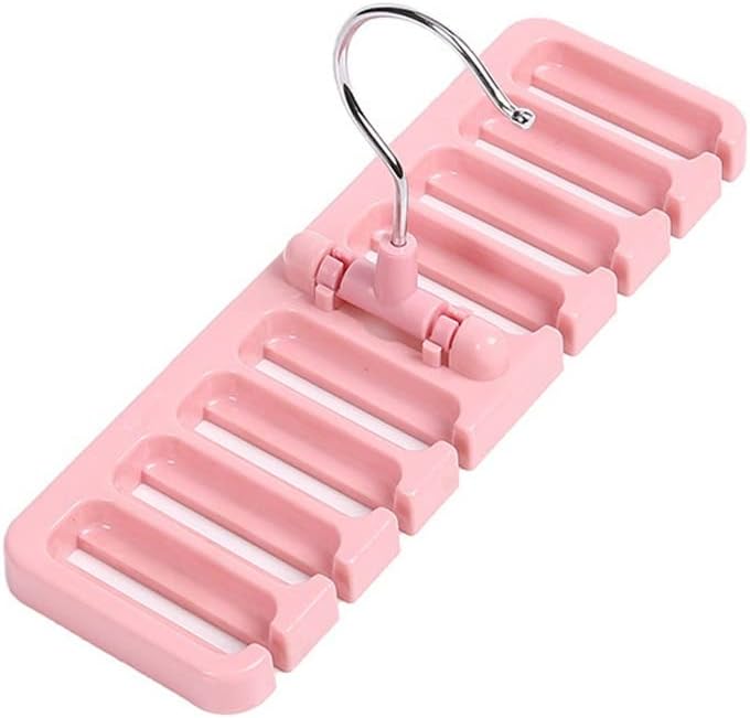 5pcs Tie Rack Scarf Belt Storage Hanger Home Multifunctional Display