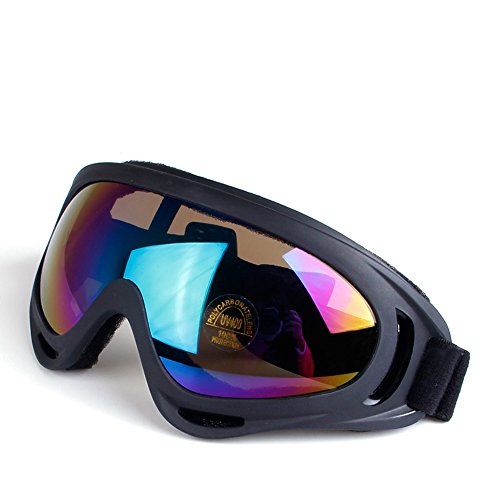Preisvergleich Produktbild HJKLC Schutzbrille mit Kratzfester Scheibe und Panoramablickfeld in Premiumqualität / Sicherheitsbrille mit Perfektem, 5