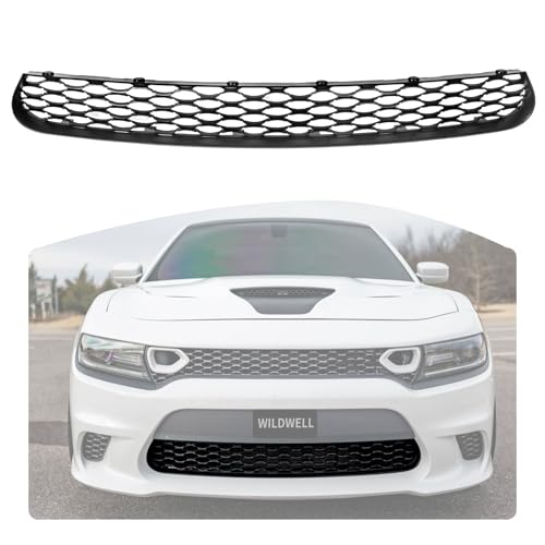 WildWell Front Lower Grille Compatible with 2015-2024 Dodge Charger by WildWell - Used condition - US$40.96