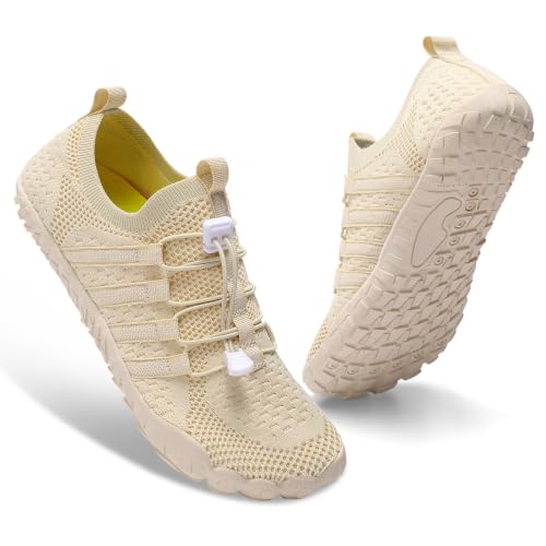Image of XIHALOOK Athletic Hiking Water Shoes Womens Mens Quick Dry Barefoot for Beach Walking Kayaking Surfing Training