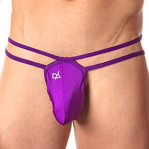 Sexy Mens Silver City G-String Backless V-Shaped Pouch Bikini Lingerie Underwear