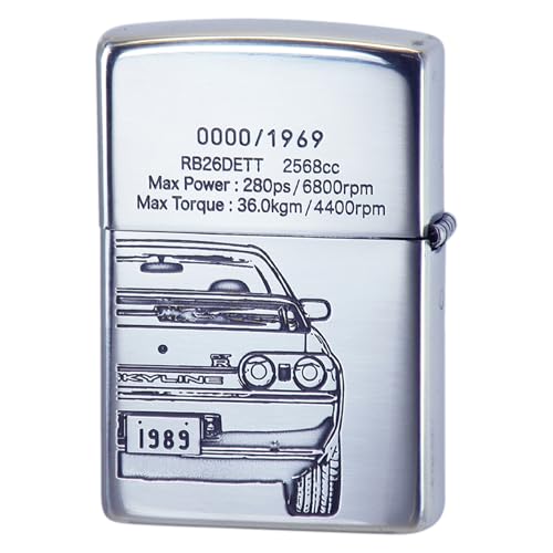 Encendedor Zippo Aceite Piedra Silver GT-R Skyline miniatura 2