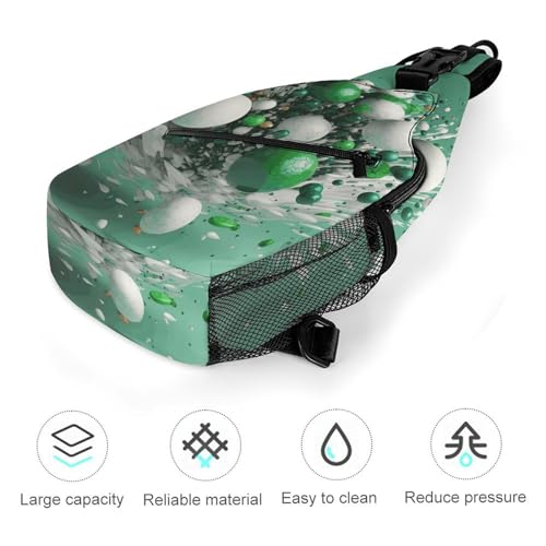Bolso cruzado tipo bandolera para senderismo y viaje miniatura 5