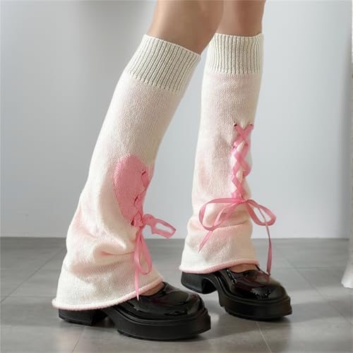 Image of Goth Leg Warmers Women Japanese Gothic Y2k Harajuku Grunge Emo Punk 80s