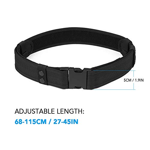 Ajcoflt 2 Pacote de Serviço de Combate Cinto de Nylon dos homens Utilitário Policial Cinto de Carga
