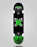  Golden Sand Monopatín Skate Skateboard Complete Fingers Zombie (8.0)
