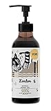 Contiene 93% de ingredientes de origen natural y bajo grado de procesamiento. La fragancia calmará los sentidos y se pondrá de buen humor. El embalaje con una bomba garantiza una aplicación sin problemas.