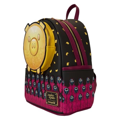 Sac à dos Loungefly Squid Game mini idéal pour les festivals et conventions