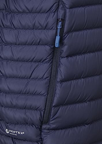 Image of Rab Men's Microlight Alpine 700-Fill Down Hooded Puffer Jacket for Hiking & Skiing