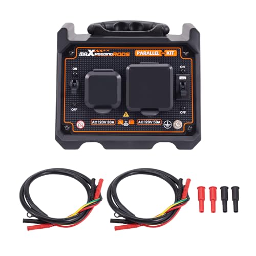 maXpeedingrods Generator Parallel Kit with 120V 30A, 120V 50A Outlets and 50-Amp Circuit Breaker