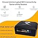 Mini UPS Battery Backup for Routers 45W Built-in 20800mAh Rechargeable Surge Protector with POE,Output DC 9V/12V 3.5A USB/DC 5V/2.4A for Modem,Security Camera, Smartphones