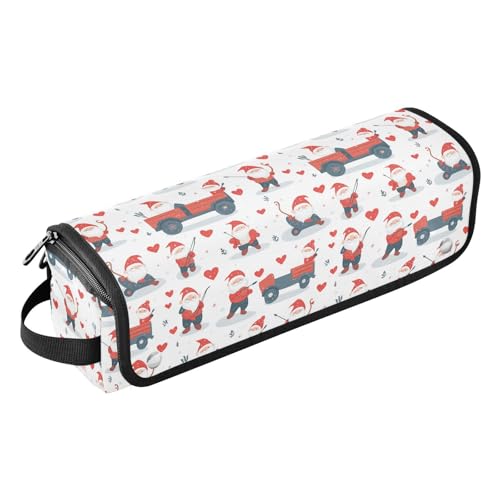 Bolsa organizadora de viaje para herramientas de cabello resistente al calor de mármol para planchas, rizadores y cuidado capilar miniatura 1