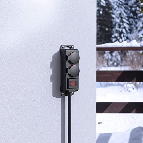 Multiprise Extérieur Solution Étanche pour Protéger vos Prises de Jardin