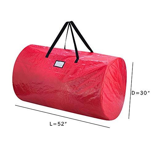 Storage Bag For 9Ft Tree And 30"Wreath Bag Combo Pack (Red) #TOP2
