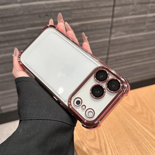 Coque de téléphone Transparente antichoc pour éviter les fissures d'écran sur iPhone 17 Air