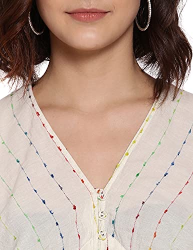 Image of oxolloxo Jovial jwell blueish Women Dobby Crop top