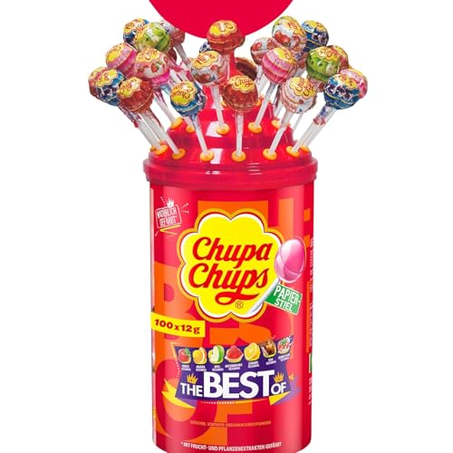 Chupa Chups - Tubo de 100 unidades