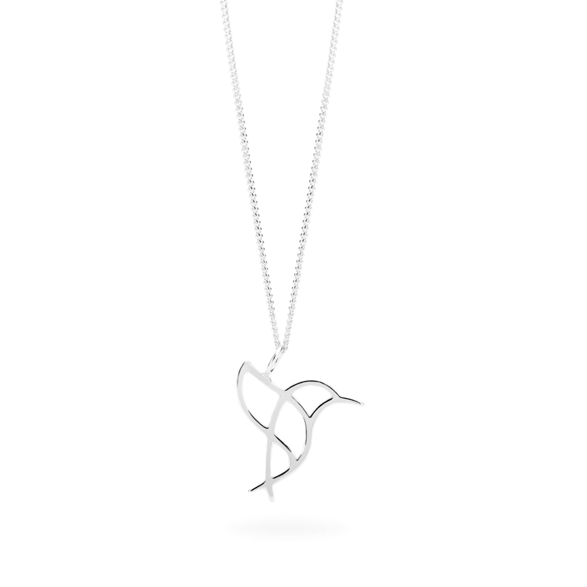 Colgante Plata Mujer Colibrí | Regalos Originales para Mujer con Significado | Collar Mujer Emocional que Invita a Conectar con el Presente