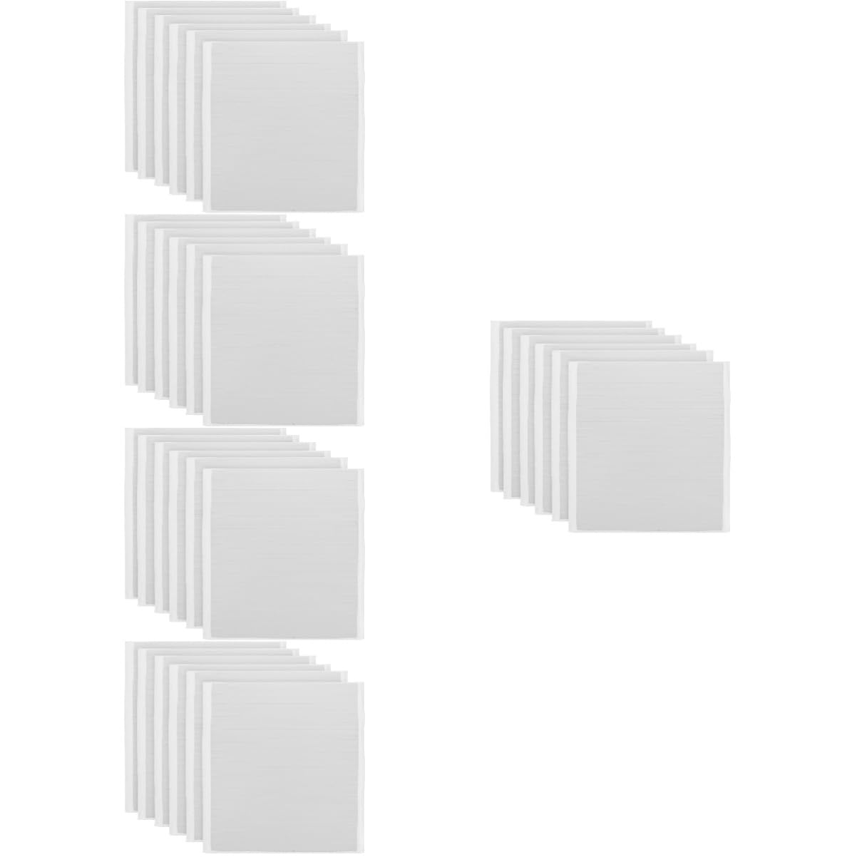 HOMSFOU 5 Series 5 Juegos De Cintas Adhesivas De Espuma De Doble Cara Para Álbumes De Recortes Tiras De Espuma Autoadhesivas Para Manualidades Cinta Adhesiva De Doble Cara 6 hojas*5