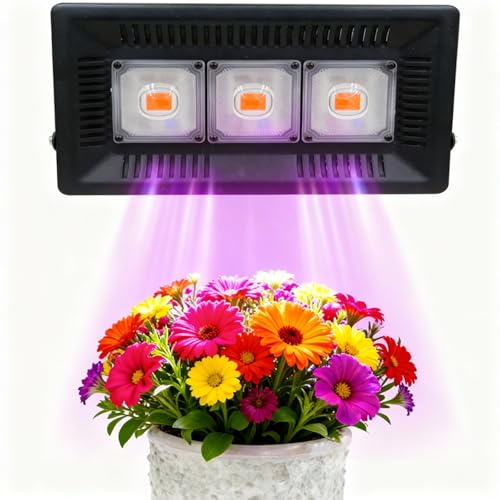 Lampe de croissance LED pour plantes d'intérieur et d'extérieur, éclairage étanche de serre