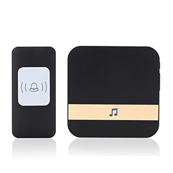 Generic CACAZI Smart Home Doorbell Waterproof 300m Remote Wireless Music Door Bell 52 Rings Door Chime