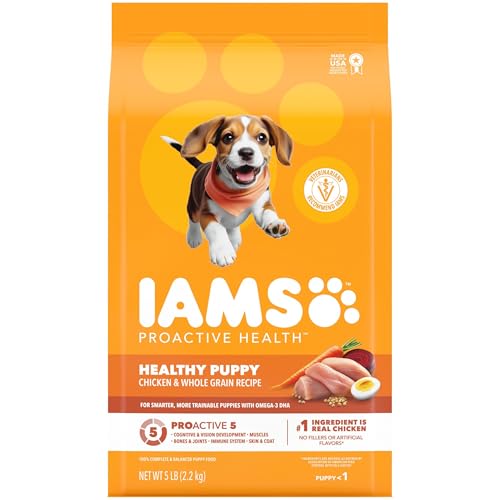IAMS Proactive Health Dry Puppy Food Chicken, 5 lb. Bag
