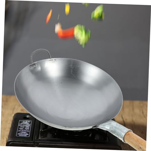 Wok PRETYZOOM con asa gruesa y diseño antiadherente miniatura 4