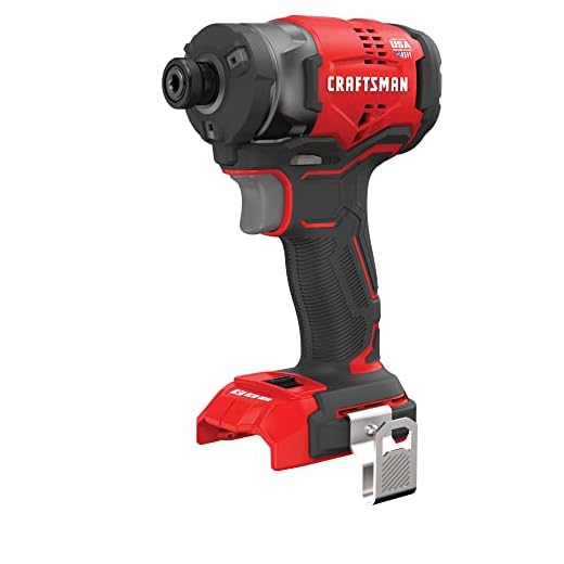 CRAFTSMAN CMCF820 V20 20-Volt Max Variable Speed Brushless Cordless Impact Driver (Tool Only, Battery Not Included)