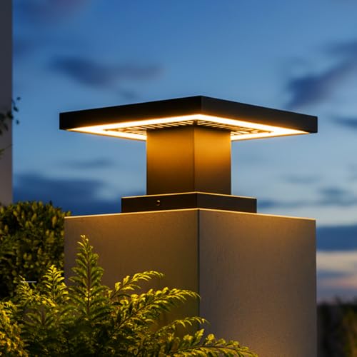 Farolas exteriores LED 3000K impermeables para iluminar caminos y terrazas con luz cálida 2