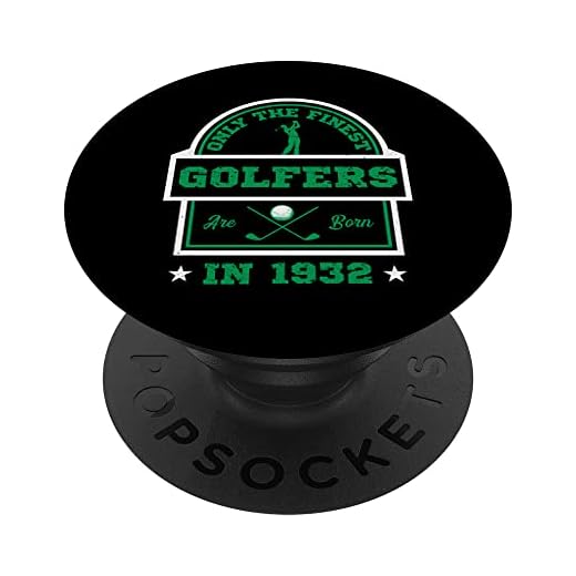Camisetas Only The Finest Golfers Nacidos En 1932 90 Cumpleaños PopSockets PopGrip Intercambiable