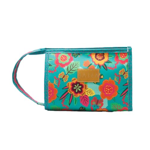 Estojo Necessaire Poly Jardim Encantado Sabra