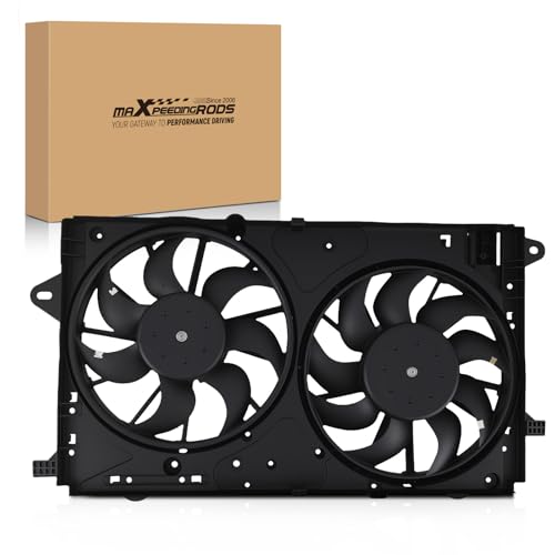 Image of maXpeedingrods Engine Cooler Fan for Buick Lacrosse 2010-2016, Regal 2011-2017, for Chevrolet Impala 2014-2020 DOHC Replacement 13269460 13269461
