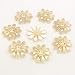 URNOFHW Flatback Rhinestone Flowers Applique Cinta Diapositivas Bodones de Ramo de Boda...