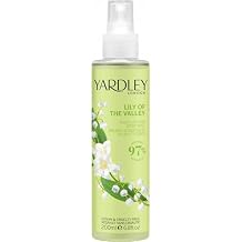 Lily of the Valley Body Mist by Yardlley   Refreshing Floral Fragrance, 200ml