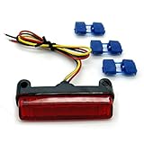 Universal CRF250X CRF450X Mini LED Rear Tail Brake Light Indicator - RED