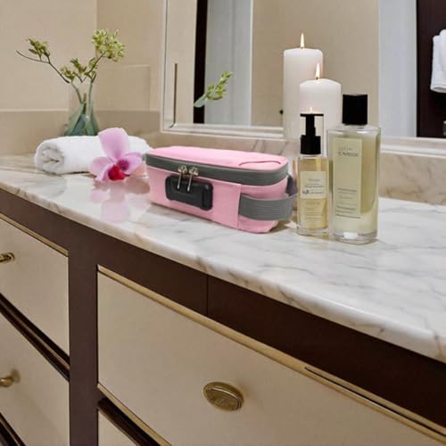 My Green Thumbs Pink Smell Proof Bag with Combination Lock - Travel Essentials Organizer, File Container, Lockable Box for Private Stash, Gift for Storage and Organization - Image 7