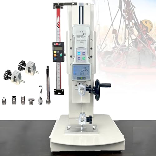 Jauge de force numérique avec banc de test manuel horizontal pour mesure de traction - 2